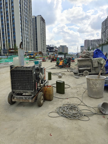 北京地基沉降注浆加固案例